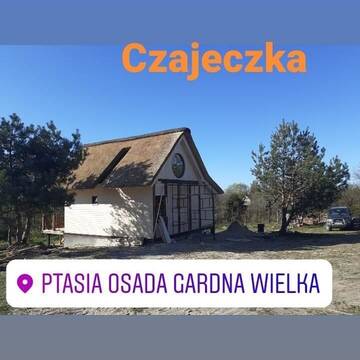 Фото номера Дом с 2 спальнями Дома для отпуска Ptasia Osada Domek Czajka 4-6 osób г. Gardna Wielka 11