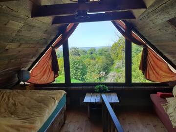 Фото номера Дом с 2 спальнями Дома для отпуска Ptasia Osada Domek Czajka 4-6 osób г. Gardna Wielka 25